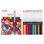 Set creioane colorate 18 culori Carioca Plus