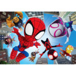 Puzzle Maxi Spidey and His Amazing Friends 104 piese CLEMENTONI - imagine 2