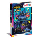 Puzzle Batwheels 2x60 piese CLEMENTONI