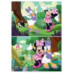 Puzzle Disney  Minnie 2x60 piese CLEMENTONI - imagine 2
