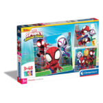 Puzzle Spidey and His Amazing friends 3x48 piese CLEMENTONI