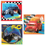 Puzzle Hotwheels 3x48 piese CLEMENTONI - imagine 2