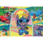 Puzzle Super Color Stitch 180 piese CLEMENTONI - imagine 2
