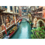 Puzzle Venice canal 1000 piese CLEMENTONI - imagine 2