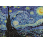 Puzzle Noapte instelata Van Gogh, 1000 piese CLEMENTONI - imagine 2
