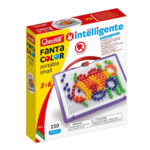 Set mozaica (Chips-uri de 10 mm (140 buc.) + Placa 22x16, portabila) QUERCETTI