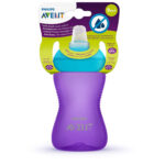 SCF802/02 Philips Avent Cana cu tetina moale, rezistenta la muscaturi, 300 ml, fata — изображение 2