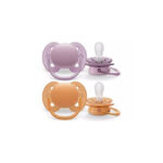 Ultra Soft Suzete din silicon Girl 6-18m 2 buc Avent — изображение 2