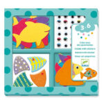 Colaje cu fetru Iubesc pestii Djeco