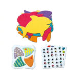 Colaje cu fetru Iubesc pestii Djeco - imagine 2