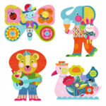 Set pictura cu apa Animalo-Len Djeco — изображение 2