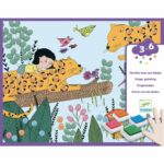 Atelier pictura cu degetele Atinge si picteaza Djeco