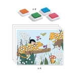 Atelier pictura cu degetele Atinge si picteaza Djeco - imagine 2