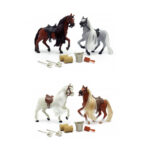 Set de joaca Cai cu accesorii in asort. Stable mates ROYAL BREEDS LANARD - imagine 2