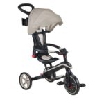 Tricicleta 4 in 1 Explorer pliabil Trike Taupe GLOBBER