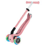 Trotineta Go Up Active Lights Pastel Pink GLOBBER - imagine 2