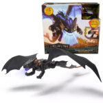 Figurina Interactiva Plasma Blast Nightfury How To Train Your Dragon  SPIN MASTER
