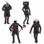 Figurina Deluxe 15 cm in asort. SKIBIDI TOILET BONKERS