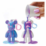 Set de creatie DIY Pouring Keyring Big Kit Marbleous Bear HUNTER - imagine 3