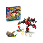 Knuckles vs. Dr. Eggman si robotul Egg Crusher Sonic LEGO 77005