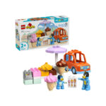 Vizita cu Blue la furgoneta de inghetata DUPLO LEGO 10458