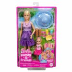 Set de joc  Barbie Family & Friends, Picnic Cu 2 Papusi si 9 Piese MATTEL - imagine 2