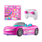 Masina Barbie Hot Wheels RC Barbie Convertible  MATTEL