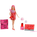 Set de Joc Barbie Party Unboxed Doll MATTEL - imagine 2