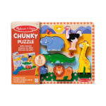 Puzzle din lemn Safari MELISSA and DOUG — изображение 2