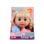 Jucarie Cap de Papusa Manechin Carla BABY BORN ZAPF - imagine 2