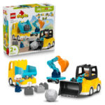 Vehicule de constructii 3 in 1 DUPLO LEGO 10475