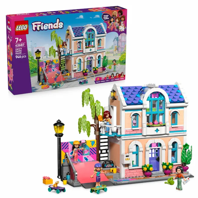 5702018060407 Casa familiei lui Liann Friends LEGO 42687 - imagine 1