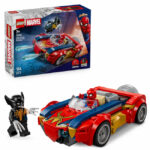 Omul Paianjen in masina vs Wolverine venomizat Marvel LEGO 76336