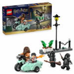 Hagrid si Harry în fuga de pe Aleea Boschetelor Harry Potter LEGO 76459