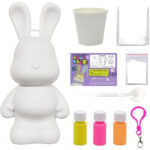 Set de creatie Breloc DIY Mini Paint Banny Pour Palz - imagine 2