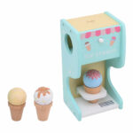 Masina de inghetata cu trei bile din lemn JOHNTOY