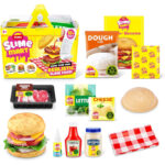 Set pentru prepararea slime Burger Shopping Basket SLIME MART ZURU