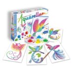 Set de creatie Pictura pe numere Oiseaux du Paradis Aquarellum Junior SentoSphere