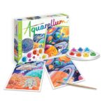 Set de creatie Pictura pe numere Phospho Cosmos Aquarellum SentoSphere