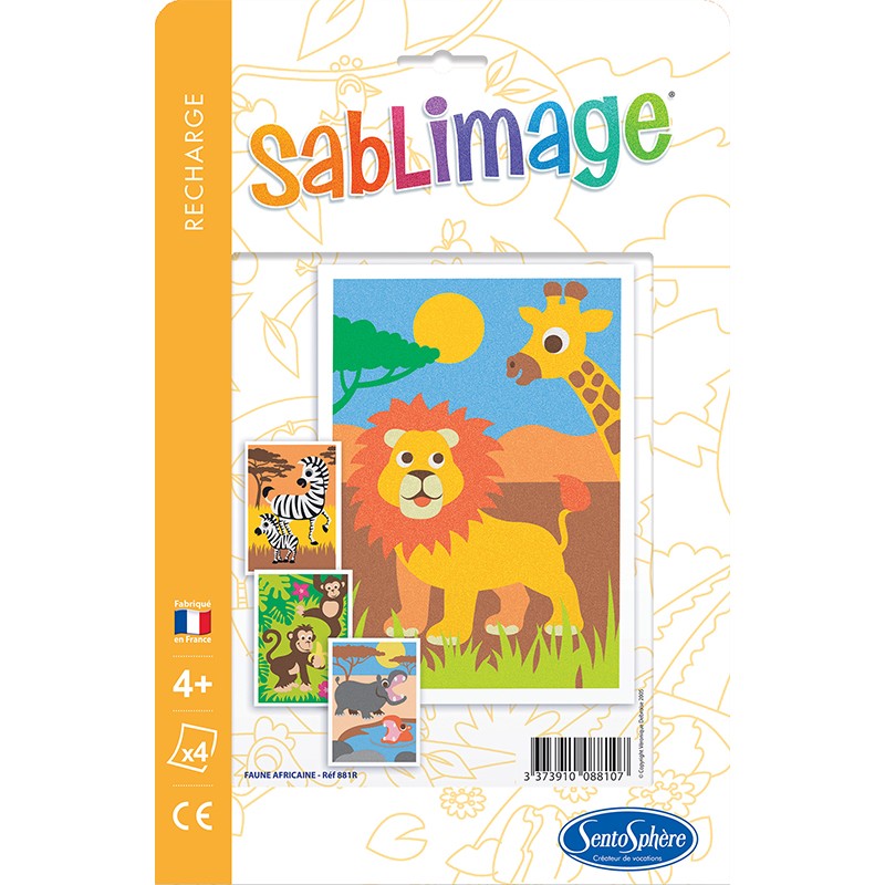 3373910088121 Set de creatie cu nisip Licorne Sablimage SentoSphere - imagine 1