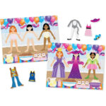Set cu autocolante Dress-Up Melissa and Doug