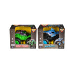 Masina 1:24 Lights & Sounds Truck cu lumina si sunet MONSTER JAM SPIN MASTER - imagine 2