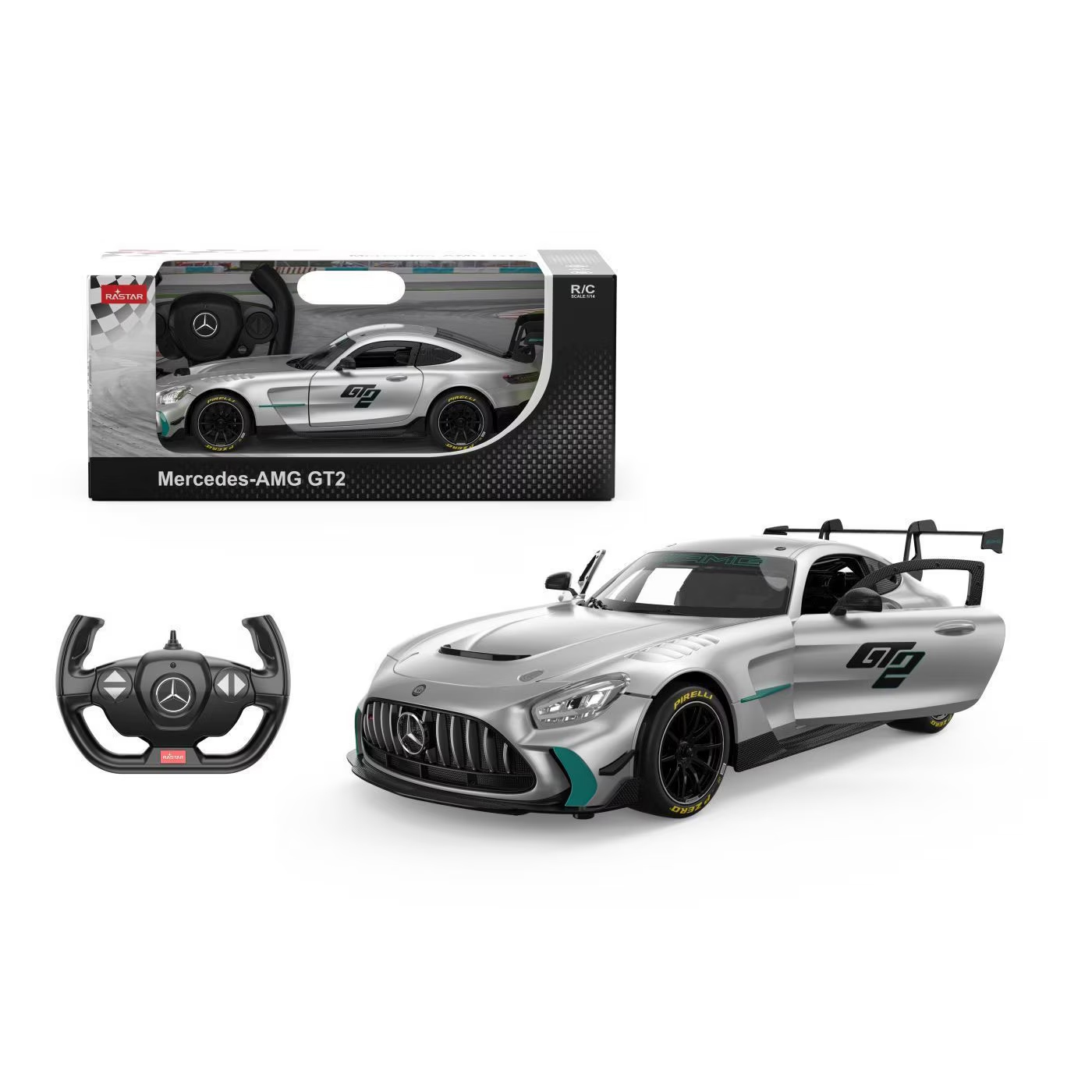 6930751324725 Masina 1:14 Mercedes-AMG GT2 cu radiocomanda RASTAR - imagine 1
