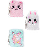 Carnet-breloc Furry Friends Bunny/Cat/Unicorn Great Pretenders