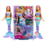 Papusa Barbie Sirena Magica Cu Flori MATTEL