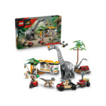Misiune de urmarire a unul Velociraptor si a unui Titanosaurus Jurassic LEGO 76973