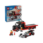 Camion de prezentare F1® cu masina de curse Audi F1® City LEGO 60493