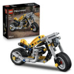 Motocicleta galbena Technic LEGO 42225
