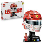 Casca lui Charles Leclerc Scuderia Ferrari HP Editions LEGO 43014